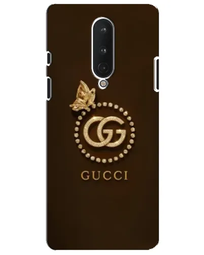 Чехол для OnePlus 8 с картинкой «Gucci — золотая бабочка»