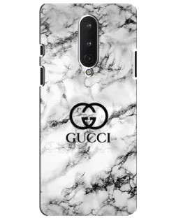 Чехол для OnePlus 8 с картинкой «Gucci — мраморный шик»