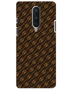 Чехол для OnePlus 8 с картинкой «Gucci — золотые диагонали»