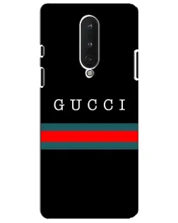 Чехол для OnePlus 8 с картинкой «Gucci — красный пояс»