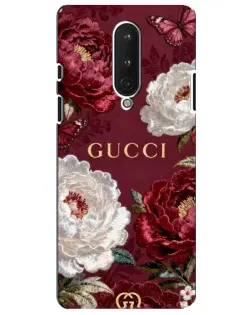 Чохол для OnePlus 8 з картинкою «Gucci — бордові троянди» Чохол для OnePlus 8 з картинкою «Gucci — бордові троянди»