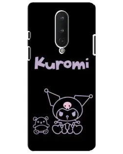 Чехол для OnePlus 8 с картинкой «Kuromi — черный минимализм» Чехол для OnePlus 8 с картинкой «Kuromi — черный минимализм»