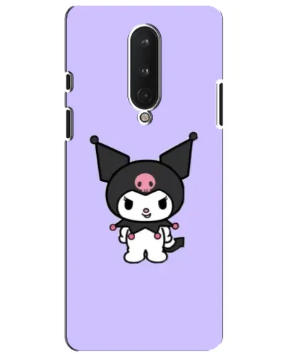 Чехол для OnePlus 8 с картинкой «Kuromi — нежный фиолетовый»