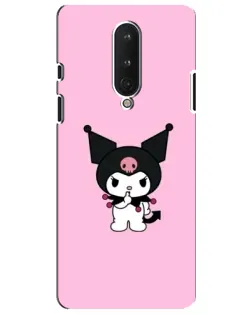 Чехол для OnePlus 8 с картинкой «Kuromi — розовая нежность» Чехол для OnePlus 8 с картинкой «Kuromi — розовая нежность»
