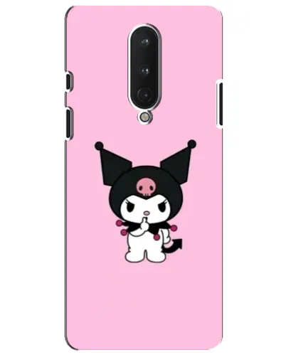 Чехол для OnePlus 8 с картинкой «Kuromi — розовая нежность»
