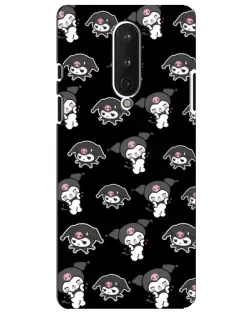 Чехол для OnePlus 8 с картинкой «Черный паттерн Kuromi» Чехол для OnePlus 8 с картинкой «Черный паттерн Kuromi»