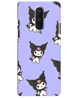 Чехол для OnePlus 8 с картинкой «Паттерн с Kuromi» Чехол для OnePlus 8 с картинкой «Паттерн с Kuromi»