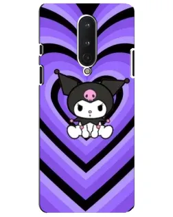 Чехол для OnePlus 8 с картинкой «Kuromi и фиолетовые сердца» Чехол для OnePlus 8 с картинкой «Kuromi и фиолетовые сердца»