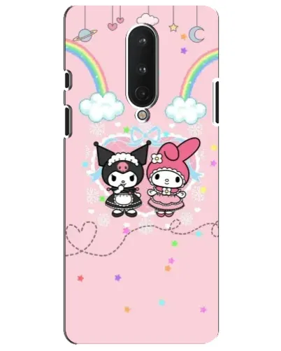 Чехол для OnePlus 8 с картинкой «My Melody и Kuromi»