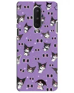 Чехол для OnePlus 8 с картинкой «Kuromi — паттерн» Чехол для OnePlus 8 с картинкой «Kuromi — паттерн»