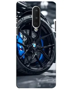 Чохол для OnePlus 8 з картинкою «Колесо BMW зблизька»
