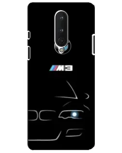 Чохол для OnePlus 8 з картинкою «Мінімалістичний принт BMW M3»