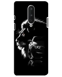 Чохол для OnePlus 8 з картинкою «BMW та лев»