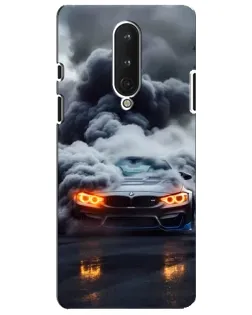 Чохол для OnePlus 8 з картинкою «BMW у диму»