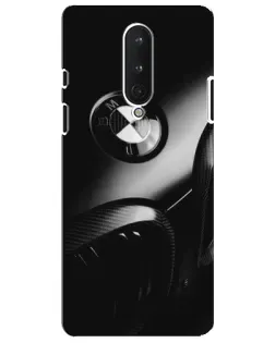 Чохол для OnePlus 8 з картинкою «Емблема BMW — макро»