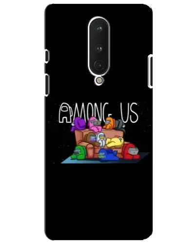 Чехол для OnePlus 8 с картинкой «Логотип Among Us»