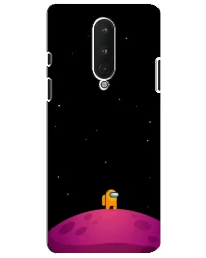 Чехол для OnePlus 8 с картинкой «Одинокий герой на планете»