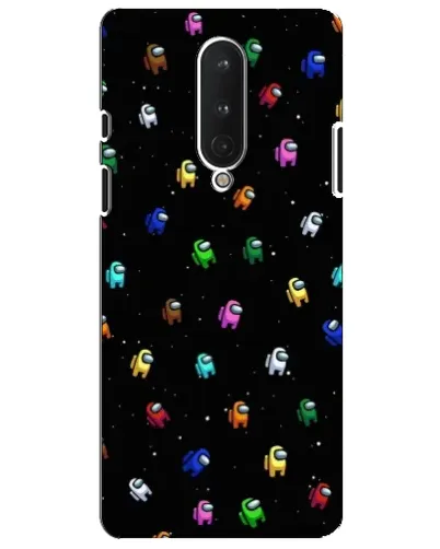 Чехол для OnePlus 8 с картинкой «Экипаж Among Us»