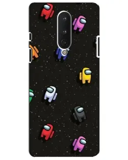 Чехол для OnePlus 8 с картинкой «Космический паттерн Among Us» Чехол для OnePlus 8 с картинкой «Космический паттерн Among Us»
