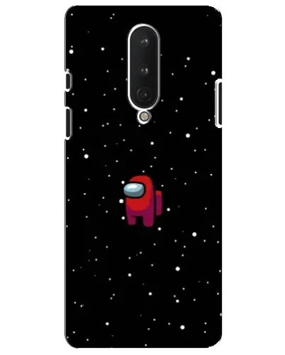 Чехол для OnePlus 8 с картинкой «Красный Among Us»