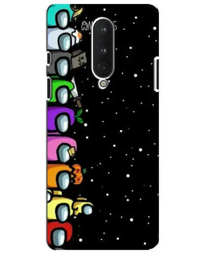 Чехол для OnePlus 8 с картинкой «Команда Among Us»