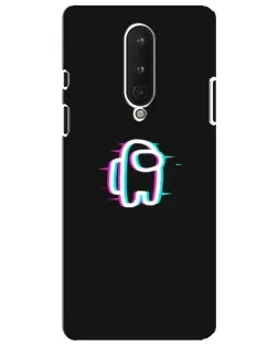 Чехол для OnePlus 8 с картинкой «Among Us неон»