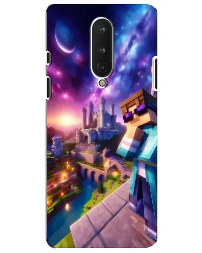 Чехол для OnePlus 8 с картинкой «Стив и космос» Чехол для OnePlus 8 с картинкой «Стив и космос»
