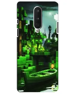 Чехол для OnePlus 8 с картинкой «Minecraft лесной пейзаж» Чехол для OnePlus 8 с картинкой «Minecraft лесной пейзаж»