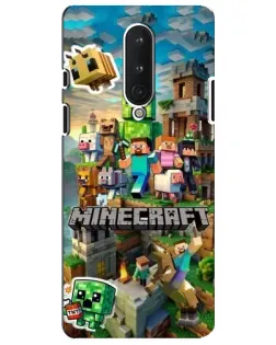 Чехол для OnePlus 8 с картинкой «Замок Minecraft» Чехол для OnePlus 8 с картинкой «Замок Minecraft»