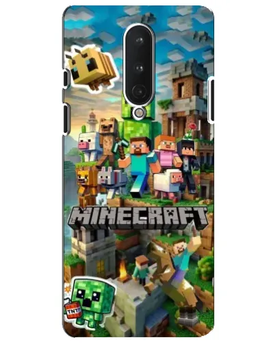 Чехол для OnePlus 8 с картинкой «Замок Minecraft» Чехол для OnePlus 8 с картинкой «Замок Minecraft»