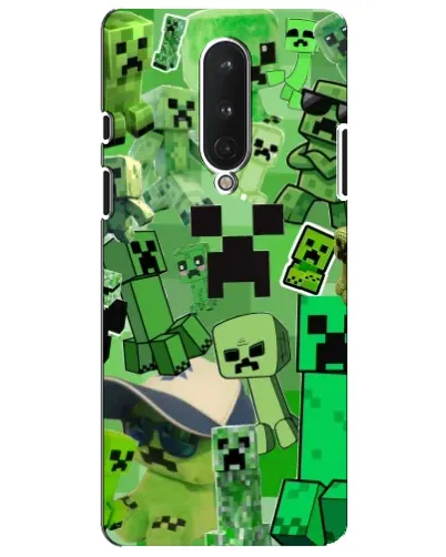 Чехол для OnePlus 8 с картинкой «Криперы Minecraft» Чехол для OnePlus 8 с картинкой «Криперы Minecraft»