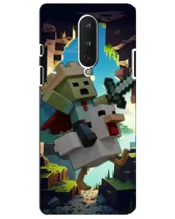 Чехол для OnePlus 8 с картинкой «Стив и гусь» Чехол для OnePlus 8 с картинкой «Стив и гусь»