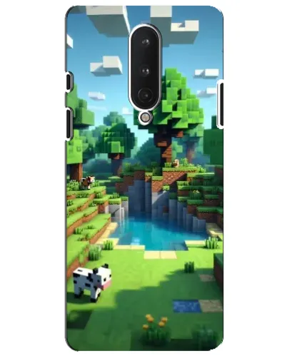 Чехол для OnePlus 8 с картинкой «Minecraft летний день» Чехол для OnePlus 8 с картинкой «Minecraft летний день»