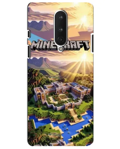 Чехол для OnePlus 8 с картинкой «Minecraft панорама» Чехол для OnePlus 8 с картинкой «Minecraft панорама»