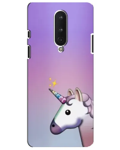 Чехол для OnePlus 8 с картинкой «Единорог градиент» Чехол для OnePlus 8 с картинкой «Единорог градиент»