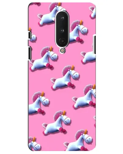 Чехол для OnePlus 8 с картинкой «Единороги на розовом» Чехол для OnePlus 8 с картинкой «Единороги на розовом»