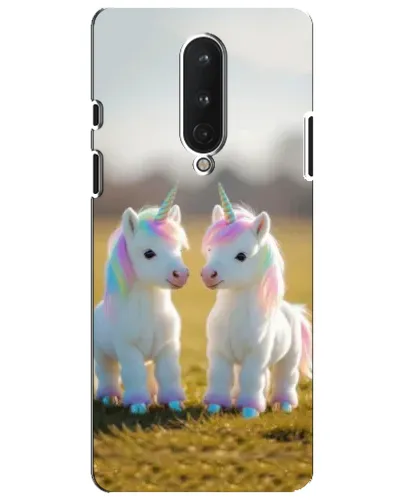 Чехол для OnePlus 8 с картинкой «Пара единорогов» Чехол для OnePlus 8 с картинкой «Пара единорогов»