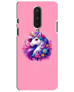 Чехол для OnePlus 8 с картинкой «Сказочный единорог»