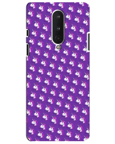 Чехол для OnePlus 8 с картинкой «Единороги на фиолетовом» Чехол для OnePlus 8 с картинкой «Единороги на фиолетовом»