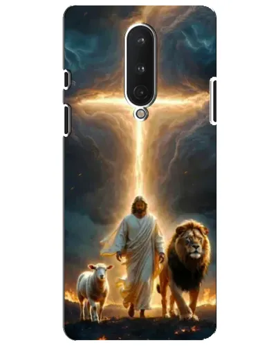 Чехол для OnePlus 8 с картинкой «Лев Иуды и Свет»