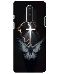 Чехол для OnePlus 8 с картинкой «Голубь и Свет»