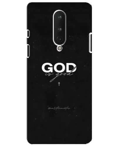 Чехол для OnePlus 8 с картинкой «GOD — Бог над всем»
