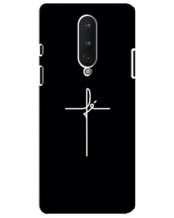 Чехол для OnePlus 8 с картинкой «Тонкий крест»