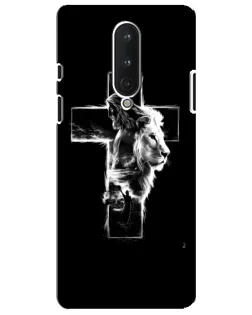 Чехол для OnePlus 8 с картинкой «Сияющий крест Jesus»