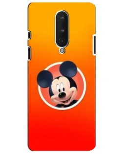 Чехол для OnePlus 8 с картинкой «Mickey в круге»