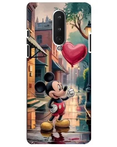Чехол для OnePlus 8 с картинкой «Микки и шарик-сердце» Чехол для OnePlus 8 с картинкой «Микки и шарик-сердце»
