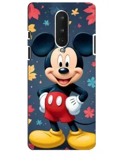 Чехол для OnePlus 8 с картинкой «Осенний Mickey Mouse»