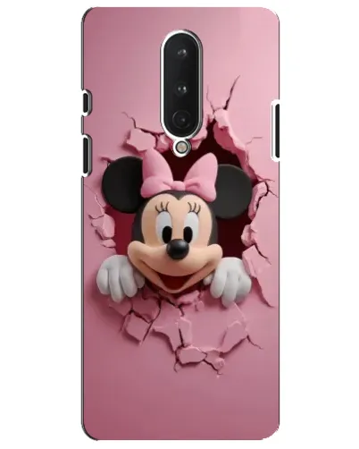 Чехол для OnePlus 8 с картинкой «Минни сквозь стену» Чехол для OnePlus 8 с картинкой «Минни сквозь стену»