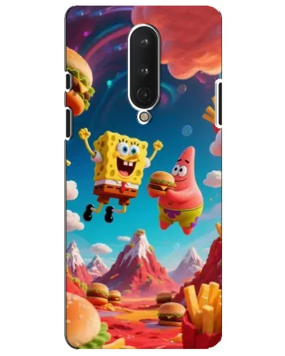 Чехол для OnePlus 8 с картинкой «Космический фастфуд» Чехол для OnePlus 8 с картинкой «Космический фастфуд»