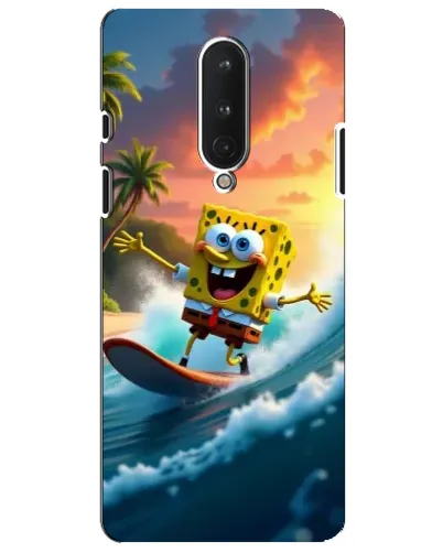 Чехол для OnePlus 8 с картинкой «Губка Боб серфингист» Чехол для OnePlus 8 с картинкой «Губка Боб серфингист»